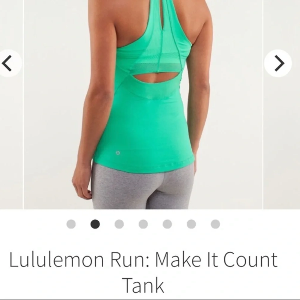 Lululemon Make it Count Tank